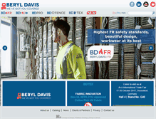 Tablet Screenshot of beryl-davis.com